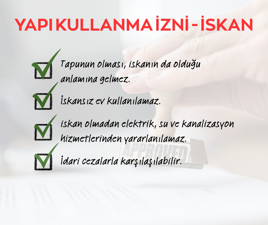 Yapı Kullanım İzni (İskan)